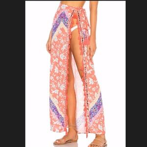 Lovers +friends Lady Wrap Skirt